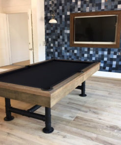 The Bedford Pool Table by Imperial - Industrial Design with Dining Top