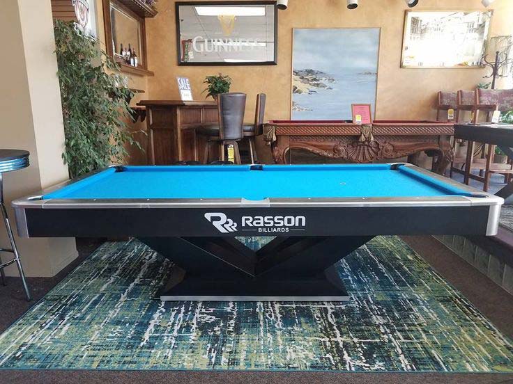 Rasson Pro Victory Pool Table Tournament Commercial Grade Table